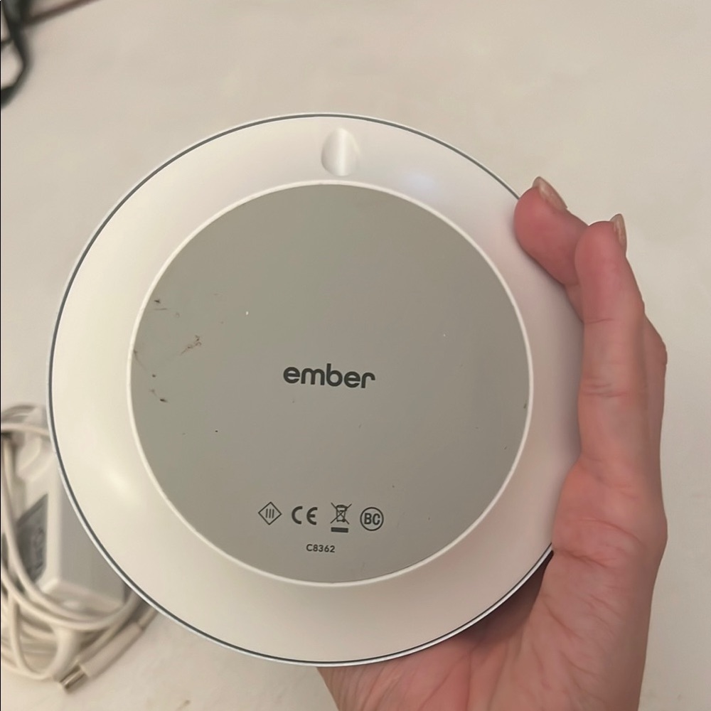 Original Ember Smart Heated Mug White With Charger & Coaster - Picture 4 of 5